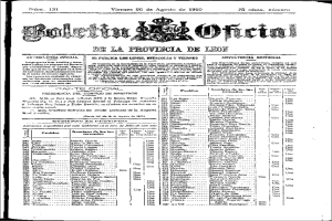 Eine schwarz-weiße Zeitungsseite mit einer Liste von Gegenständen, Text und einem Logo, die darauf hinweist, dass es sich um eine Redaktion handelt.